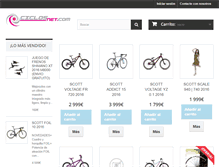 Tablet Screenshot of ciclosnet.com